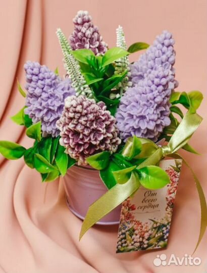 Букет из мыла