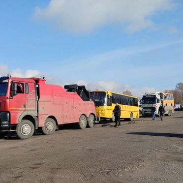 Грузовой эвакуатор до 120т
