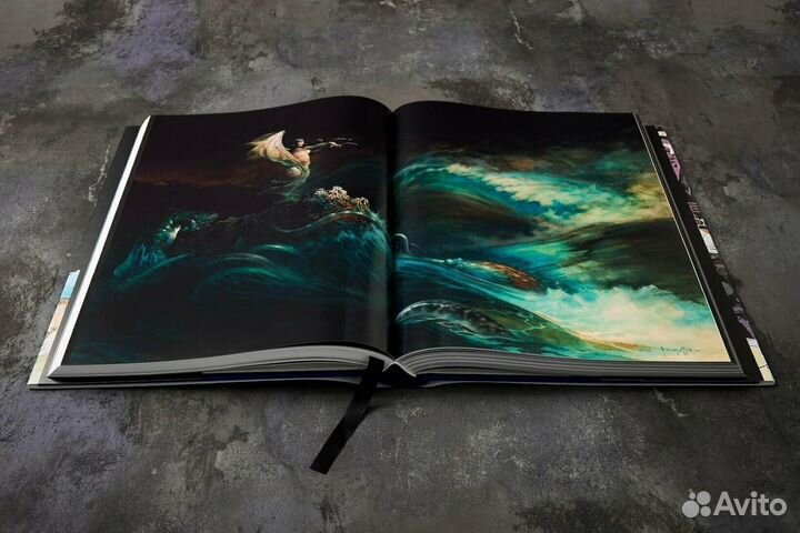 Артбук The Fantastic Worlds of Frank Frazetta XXL