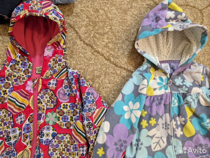 Детские вещи для девочки 1-3 года примерно