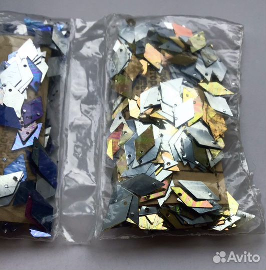 Украшение блестки ромб 18 гр Винтаж 80-е СССР