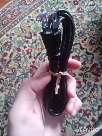 Шнур питание европейский