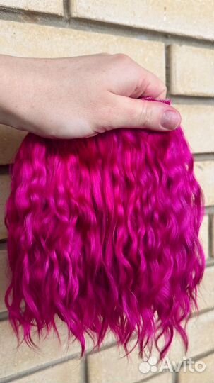 Волосы трессы для кукол из козы