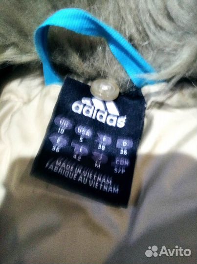 Пуховик женский 42 44 adidas