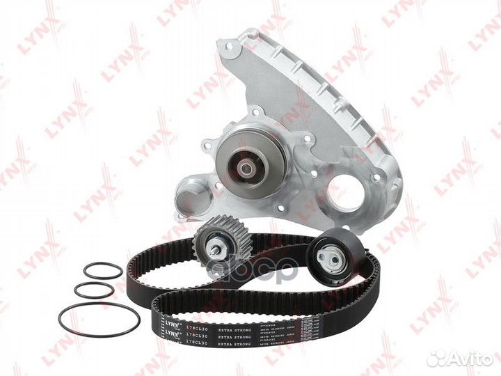 Комплект ремня грм с водяным насосом PW1358 LYN