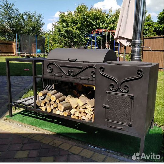 Мангал и Печь с Термостенками