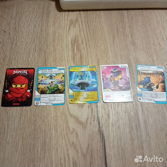 Карточки lego ninjago