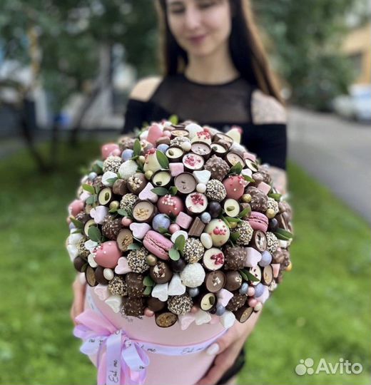 Клубника в шоколаде съедобные букеты