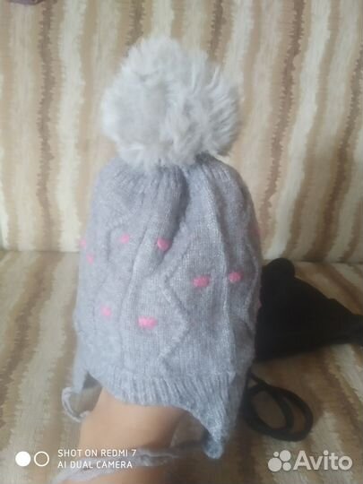Шапочка для девочки 42 44