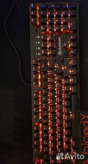 Игровая механическая клавиатура A4Tech Bloody B800