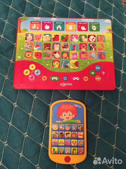Планшет и телефон Азбукварик