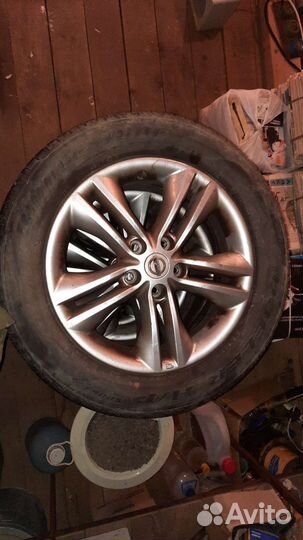 Колеса R17 оригинал nissan литые диски
