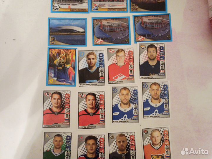 Наклейки panini кхл 2022 2023