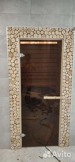 Панно из можжевельника