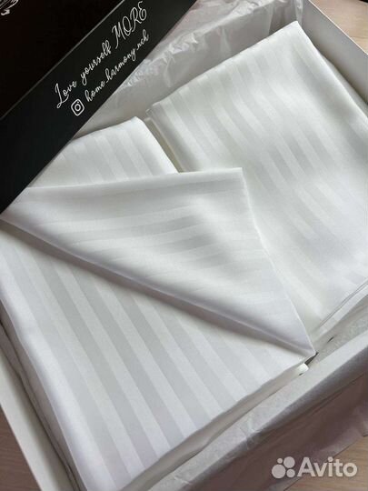 Постельное белье сатин, тенсель