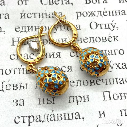 Серьги «Клевер»