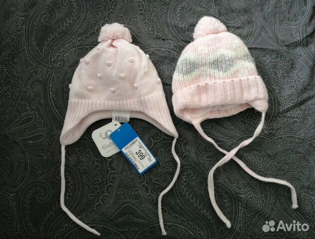 Детская шапка 44 46 зимняя