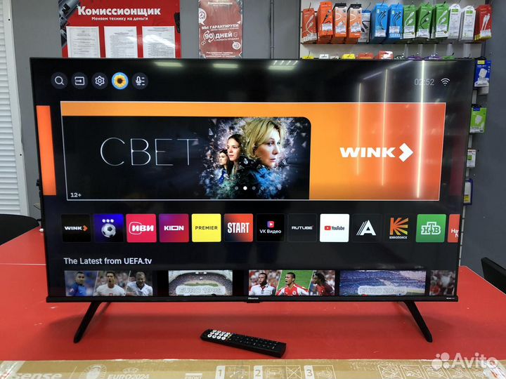 Телевизор Hisense 50A6K 4k SmarTV T03