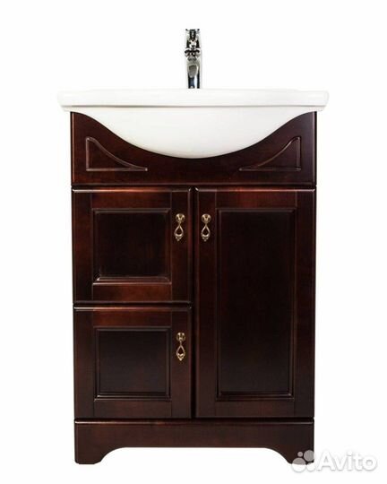 Тумба с раковиной Orange Классик F7-60TU1+Ra напол