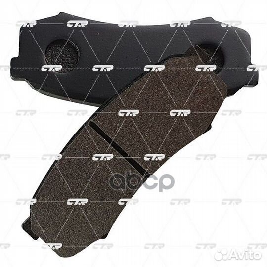 CKT-14 Колодки тормозные дисковые зад GK1