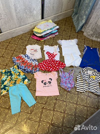 Пакет детской одежды 74-92