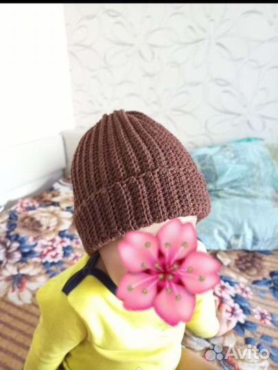 Детская шапка на мальчика