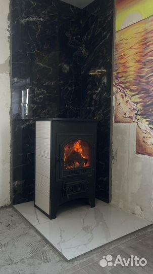 Установка печей, каминов