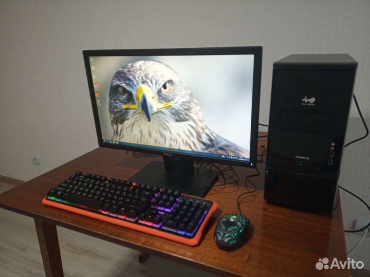 Игровой комп. Intel Core i5,16Gb,RX478, 22”