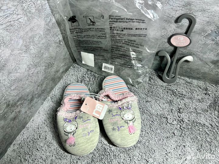 Новые Тапочки детские Mothercare size 9