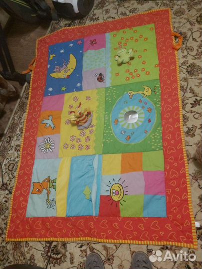 Детский игровой коврик складной