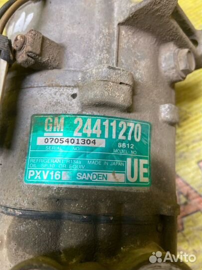 Компрессор кондиционера Opel Vectra C Z18XE 2002