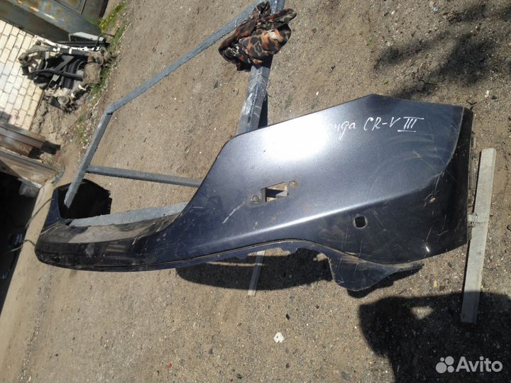 Honda CR-V передний бампер и кузовной ремонт