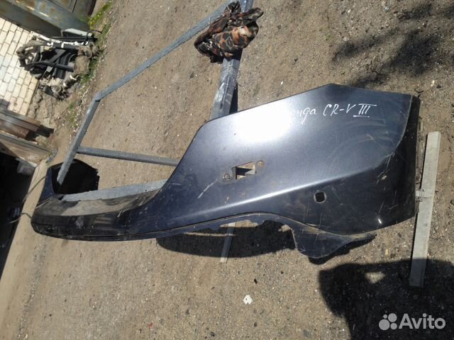 Honda CR-V передний бампер и кузовной ремонт