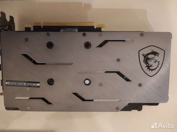 Видеокарта MSI 1660 6GB на гарантии