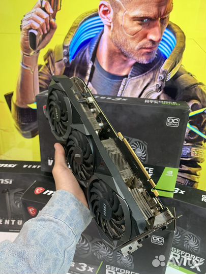 Видеокарта RTX 3090 Ventus 3X 24Gb