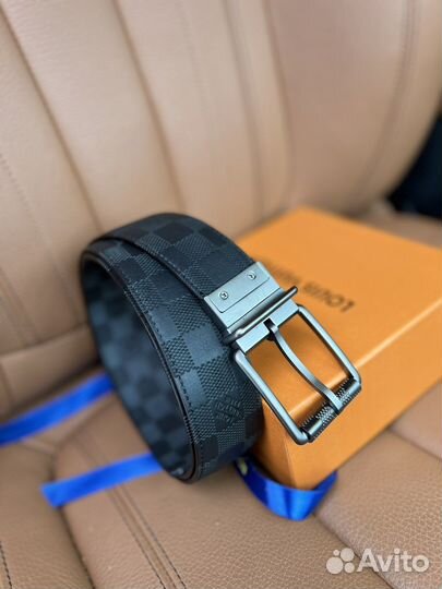 Мужской кожаный ремень Louis Vuitton