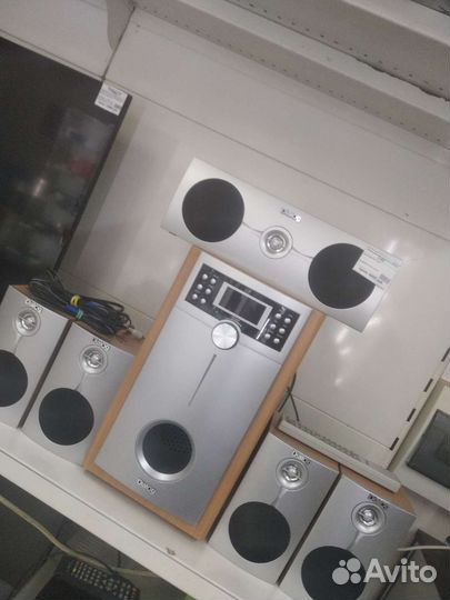 Акустика Dialog 5*20W + subwoofer 60W