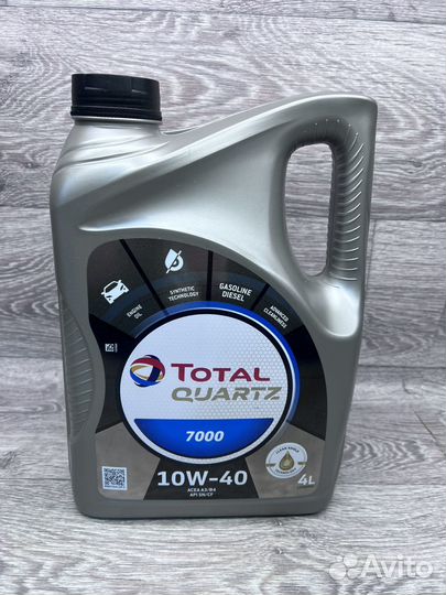 Масло моторное Total Quartz 10w40 5л, 11020501