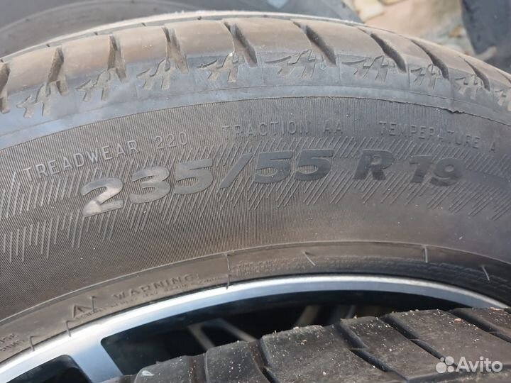 Колеса летние Audi Q5 SQ5 235 55 R19 michelin 4шт1