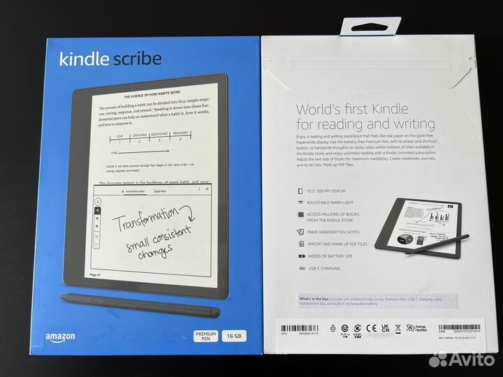 Amazon Kindle Scribe Premium stylus. 16gb