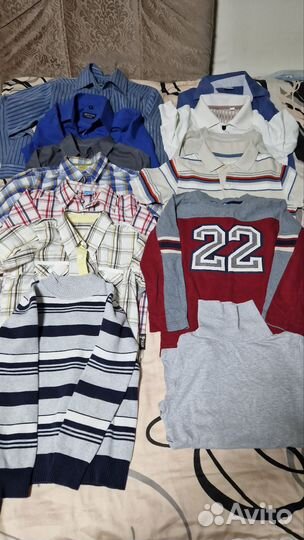 Вещи пакетом на мальчика 128 134
