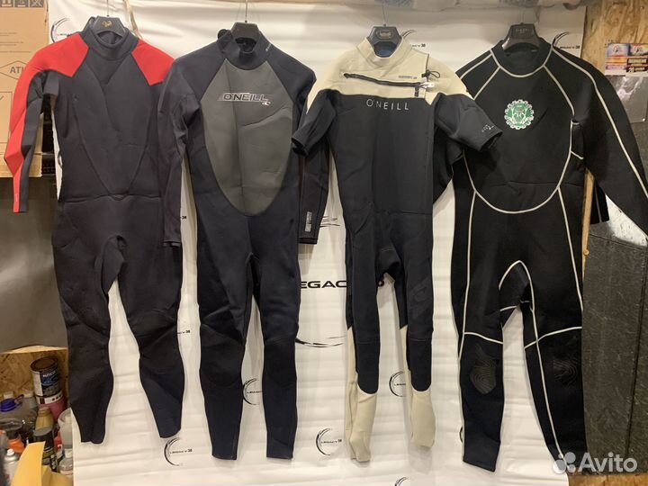 Гидрокостюмы O'neill: XL, L, S + Жилет O'neill