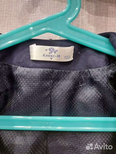 Пиджак синий на девочку