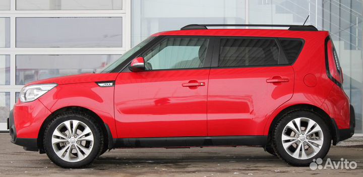 Рейлинги на крышу Kia Soul II (2013-н.в.)