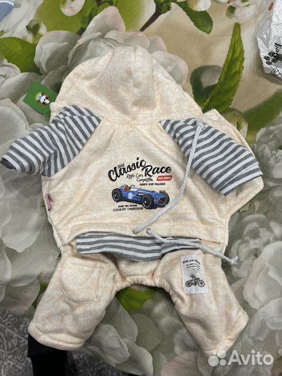 Комбенизон на малинькую собачку