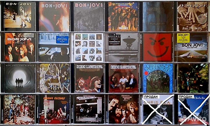 Фирменные CD (metal, rock, art-rock, blues) часть1