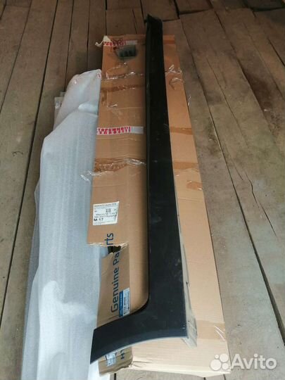 Накладка на порог hyundai creta