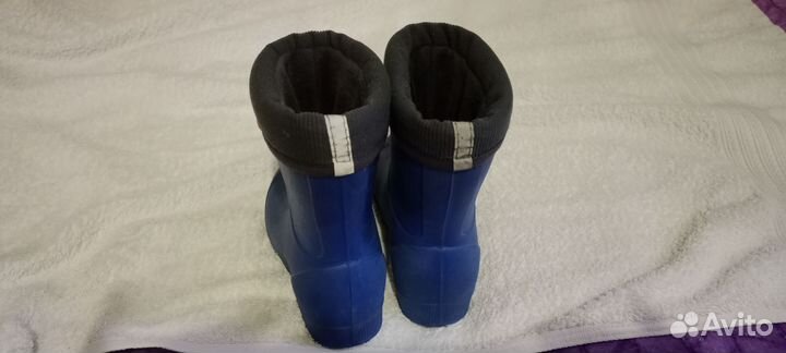Детские резиновые сапоги 24 размер