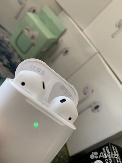 Беспроводные наушники airpods 2 airoha