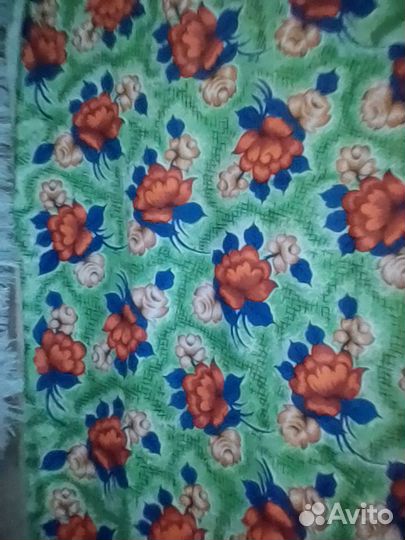 Отрез ткани хлопок СССР на шторы 4 м